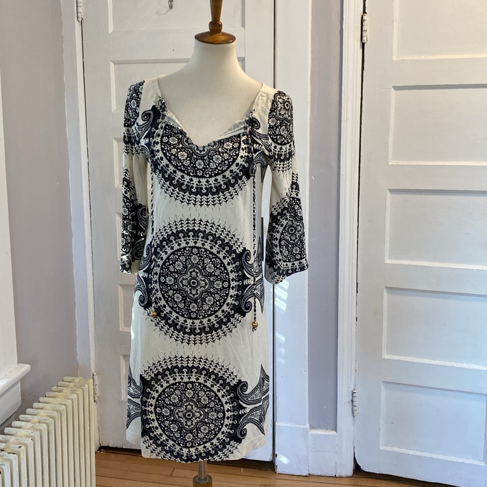 Juicy Couture Silk Blend Stretchy Knit Dress, Size M